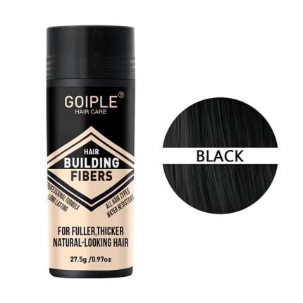 Goiple Hair Building Fibers product image: Black